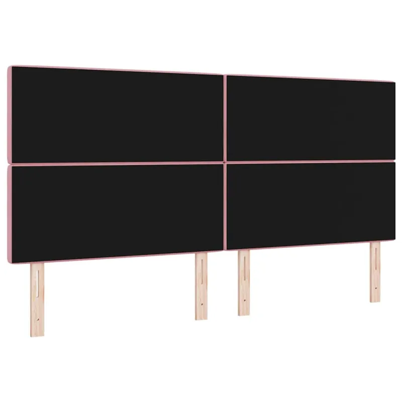 Galvūgalis Rožinė 200 cm Aksomas