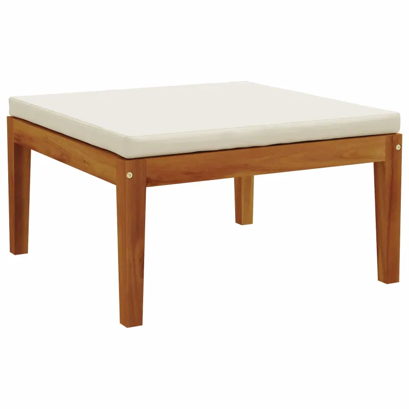 5 vnt. Kietas akacijos medienos ir virvės Natūrali