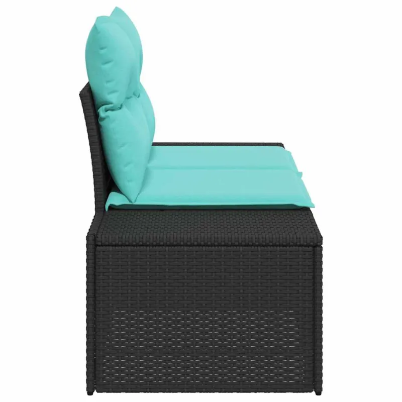 Sodo sofa su pagalve 184 x 62 x 69 cm poliratanas