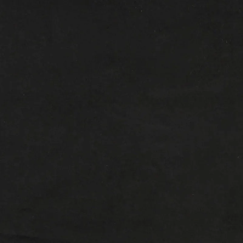 Kampinė lovos konstrukcija Juoda 90 cm x 190 cm Aksomas