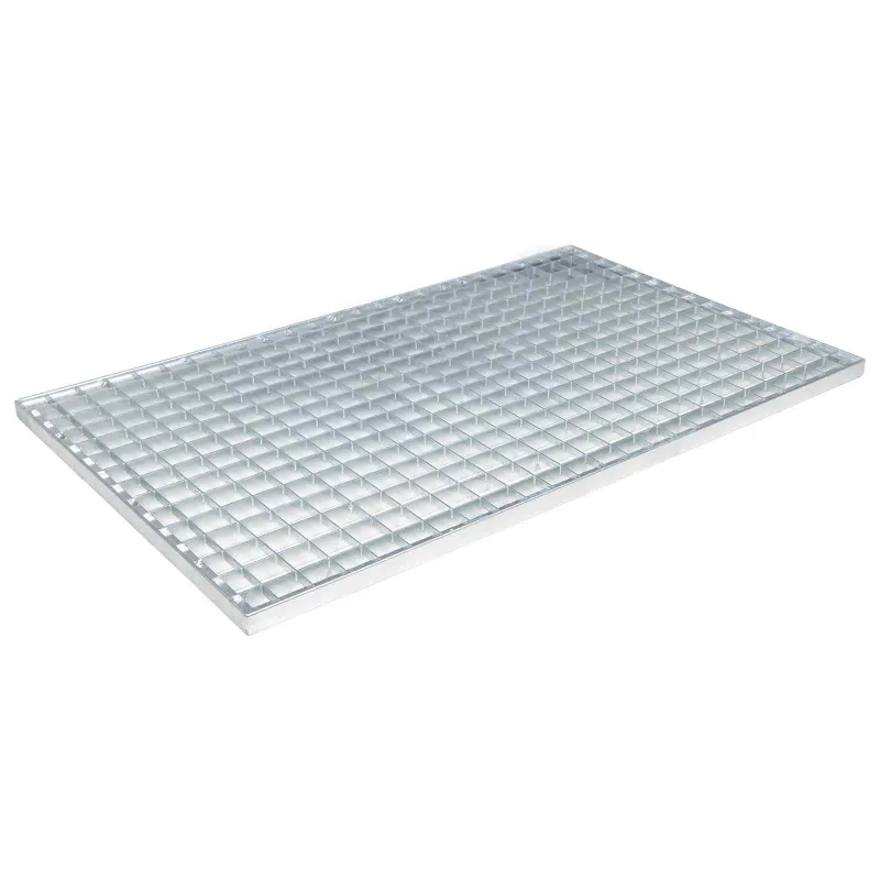 Grotelės Sidabro 80 x 50 x 2 cm Karštojo cinkavimo plienas