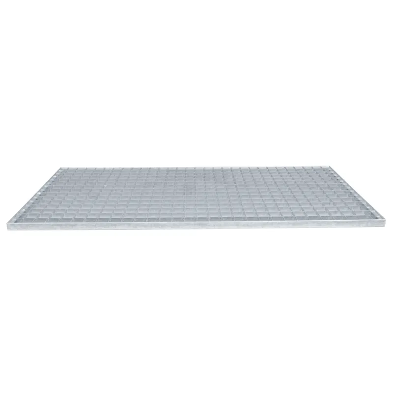 Grotelės Sidabro 100 x 50 x 2 cm Karštojo cinkavimo plienas