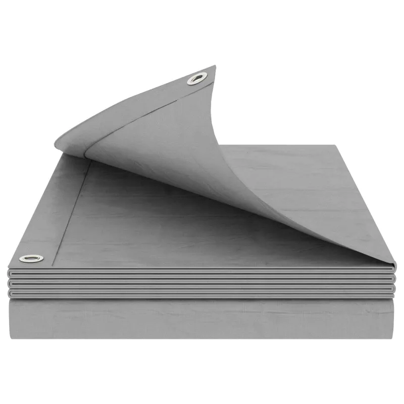 Tent su kilpom Šviesiai pilka 3 x 3 m 90 gsm PE