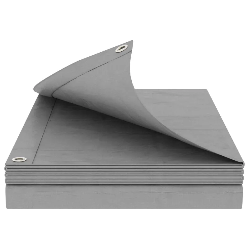 Tent su kilpom Šviesiai pilka 3 x 3 m 180 gsm PE