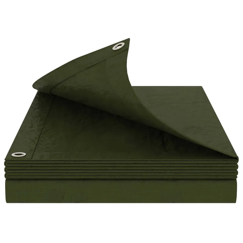 Tent su kilpom Žalia 8 x 10 m 180 gsm PE