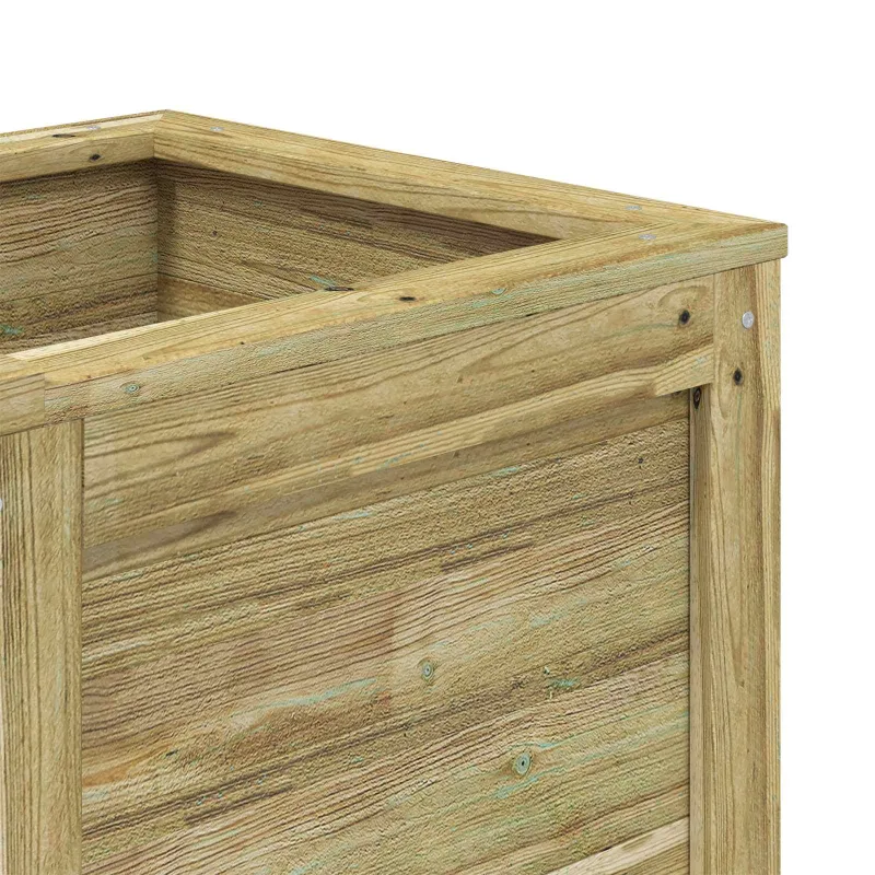Sodo saugojimo suolelis su gėlių dėžute