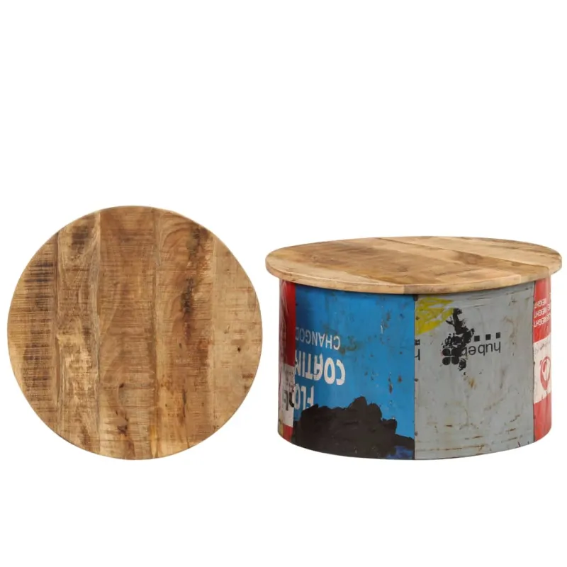 Kavos staliukai, 2vnt., mango medienos masyvas