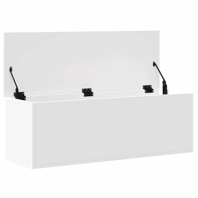 Daiktadėžė, baltos spalvos, 102x35x35cm, apdirbta mediena