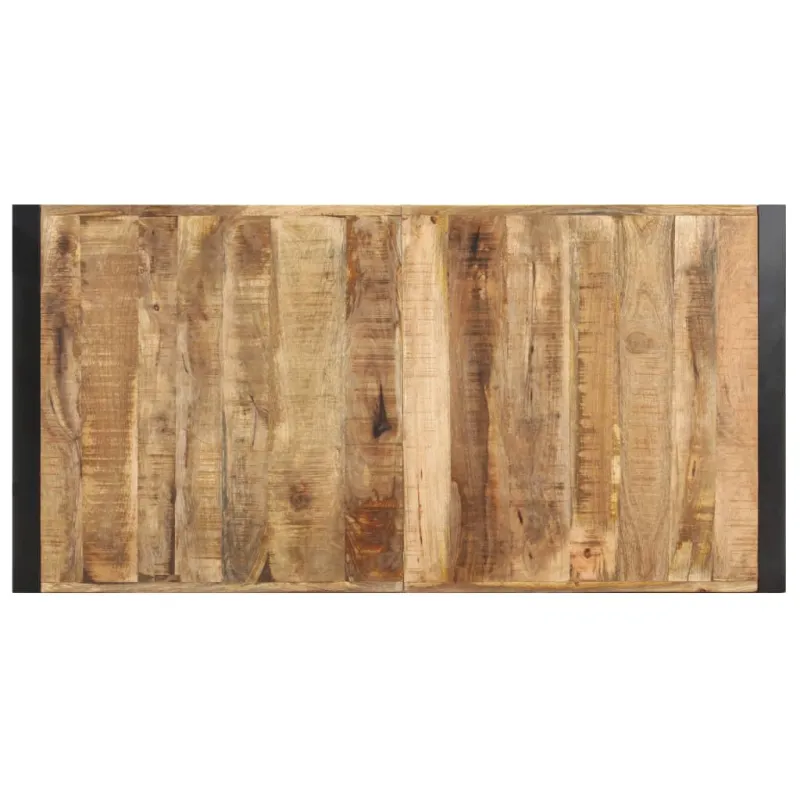 Kavos staliukas, 140x70x40cm, neapdorota mango mediena