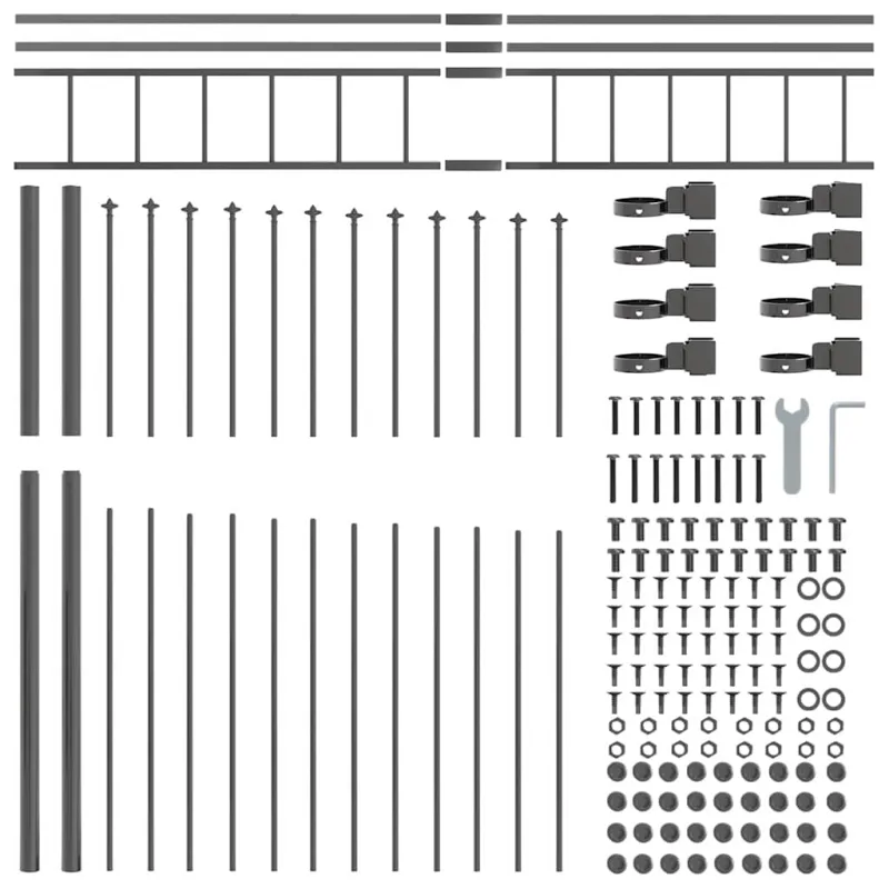 Sodo tvora Woerden Pilka 170 x 225 cm