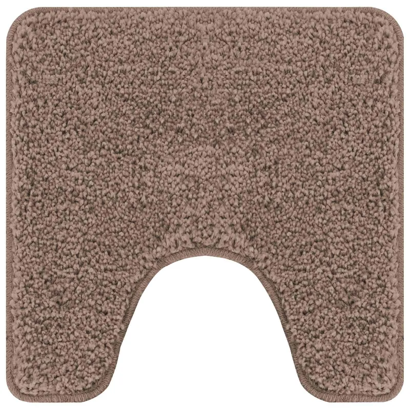 Antisklidus vonios kilimėlių rinkinys 3 pcs Ruda PP