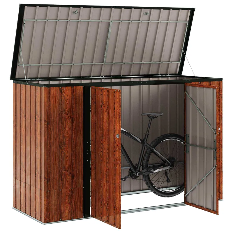 Sodo saugojimo dėžė Ruda 214 x 82 x 132 cm Plienas