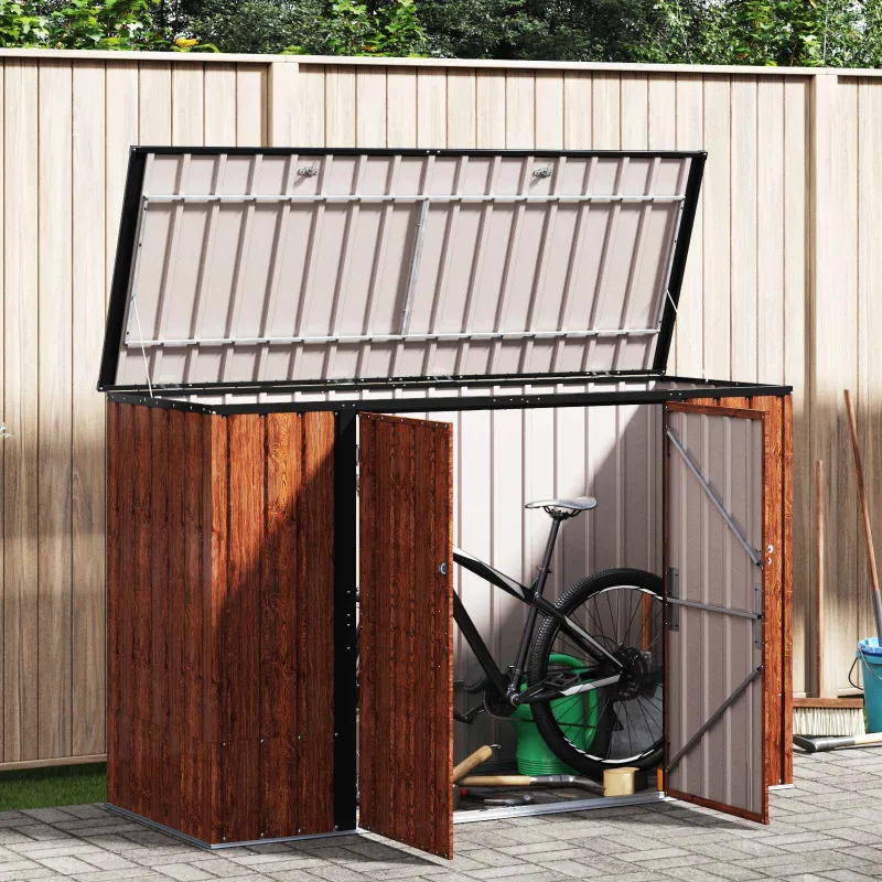 Sodo saugojimo dėžė Ruda 214 x 82 x 132 cm Plienas