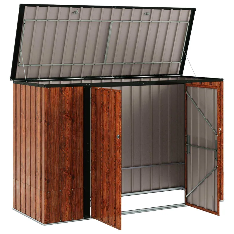 Sodo saugojimo dėžė Ruda 214 x 82 x 132 cm Plienas