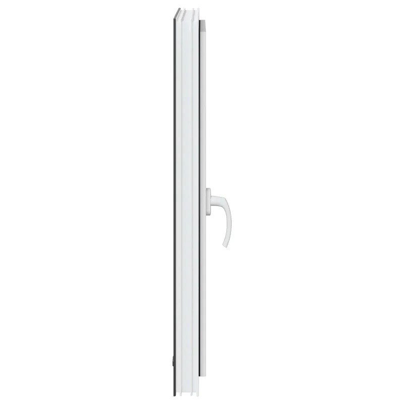 Požeminio lango RISOR 60 x 80 cm PVC ir stiklas Antracito