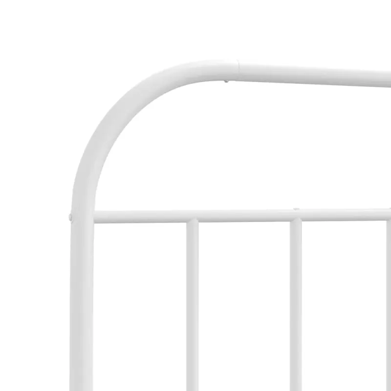 Metalinis pakaitinis galvūgalis, baltos spalvos, 135cm