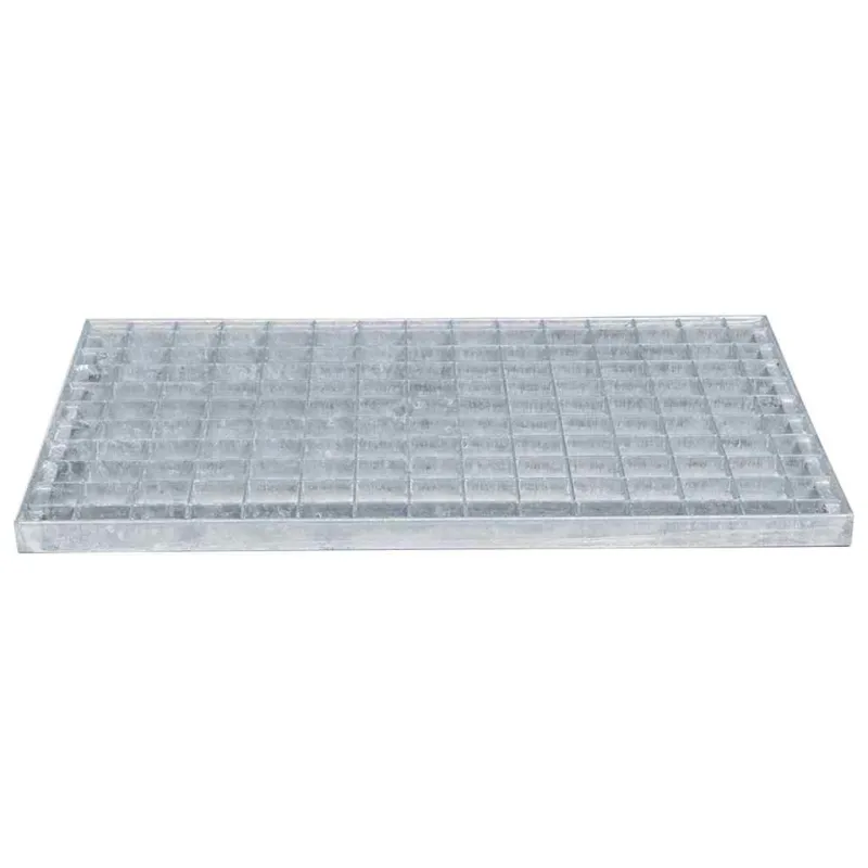 Grotelės Sidabro 50 x 35 x 2 cm Karštojo cinkavimo plienas
