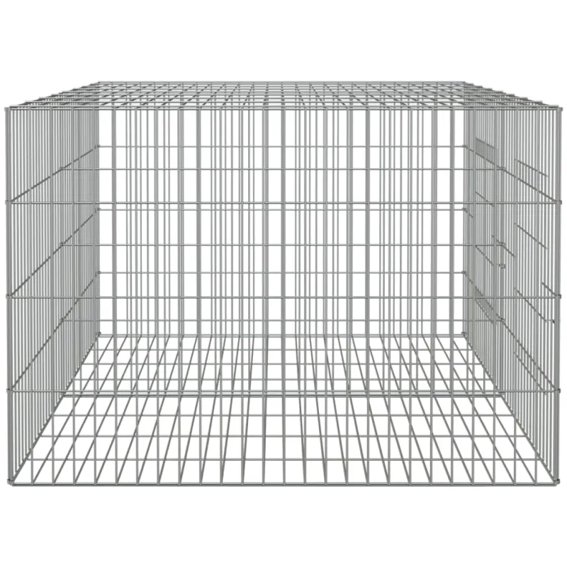 Triušių narvas, 2 segmentai, 110x79x54cm, galvanizuota geležis