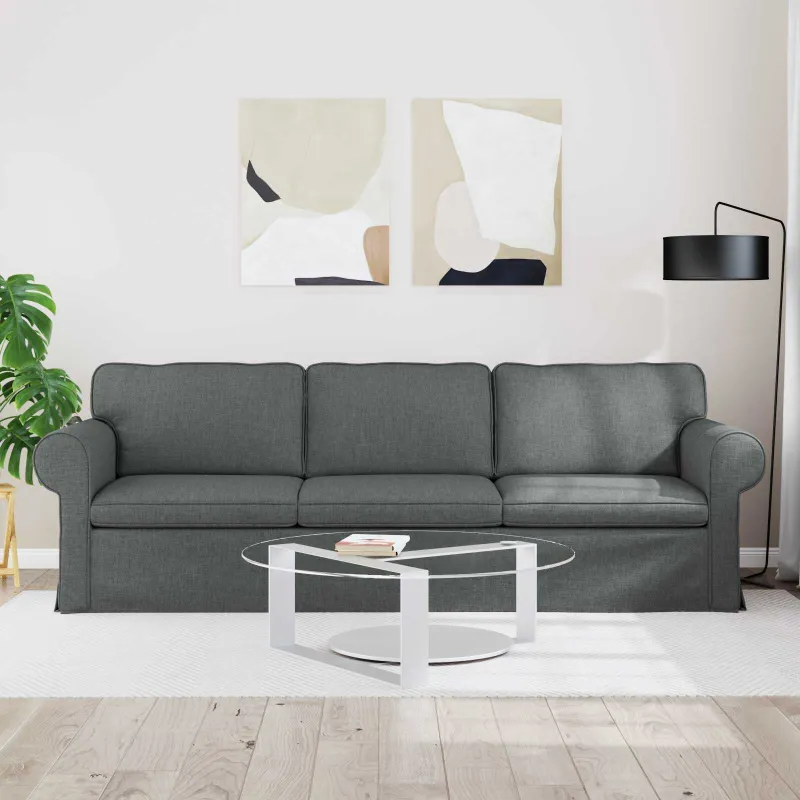 Sofa Tamsiai pilka 245 x 82 x 80 cm audinys