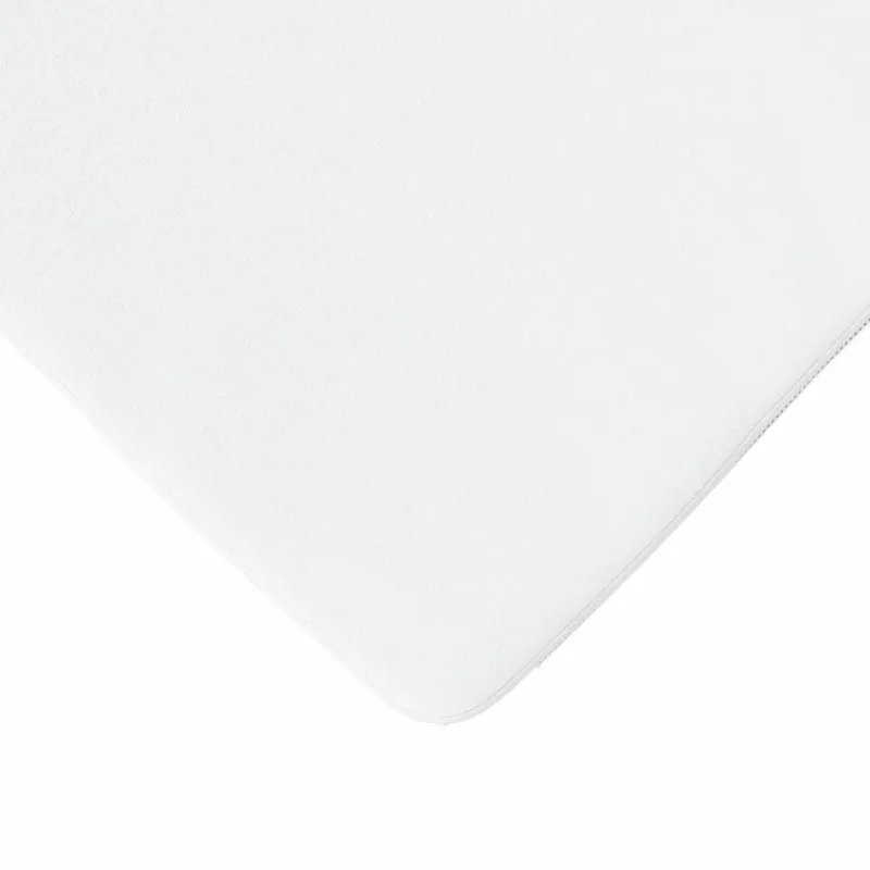 Sėdynių pagalvėlės 4 pcs Balta 40 x 40 x 3 cm audinys