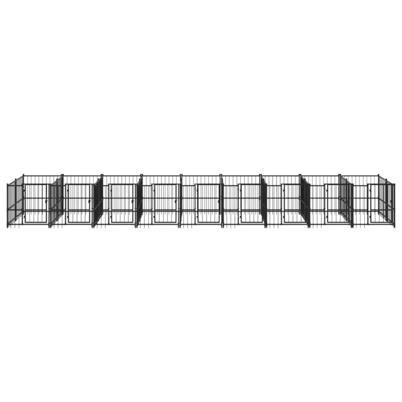 Lauko voljeras šunims, plienas, 16,89m²