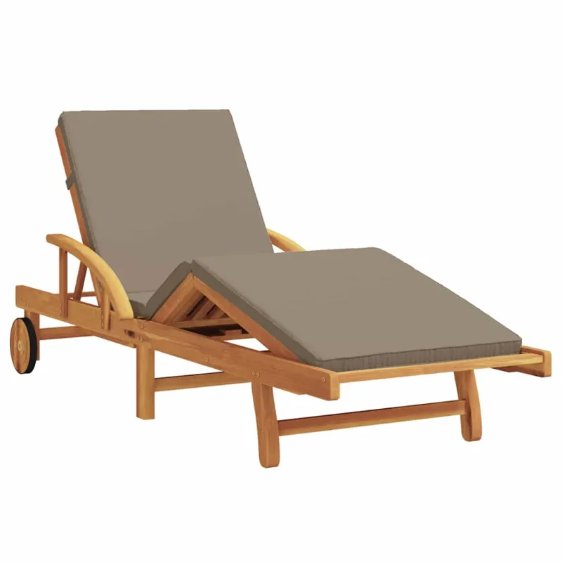 Saulės gultas 3 pcs Tortora 200 x 67 x 84 cm