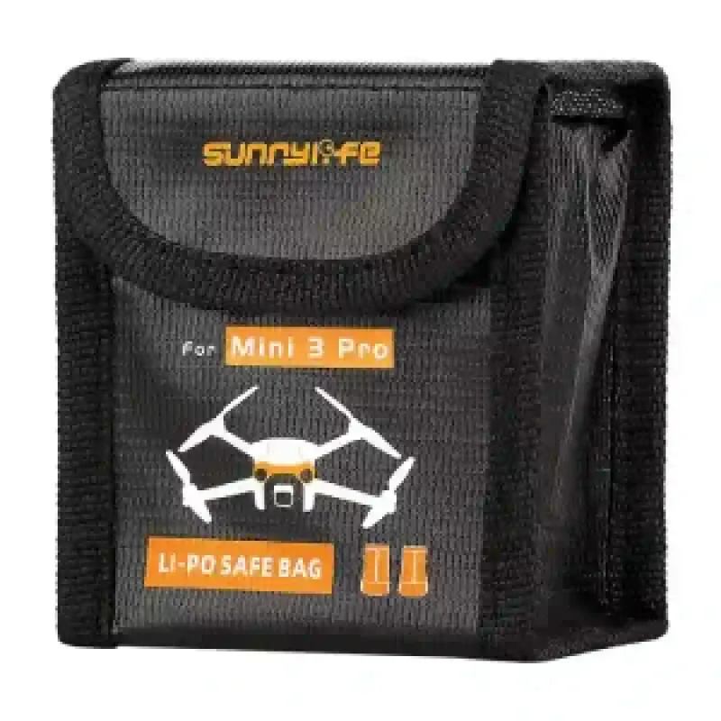 Sunnylife 2-akun akkulaukku DJI Mini 3 Pro/Mini 4 Pro:lle (MM3-DC385) universaali