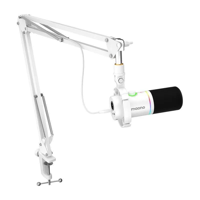 Maono PD200XS -mikrofoni (valkoinen) yleiskäyttöinen