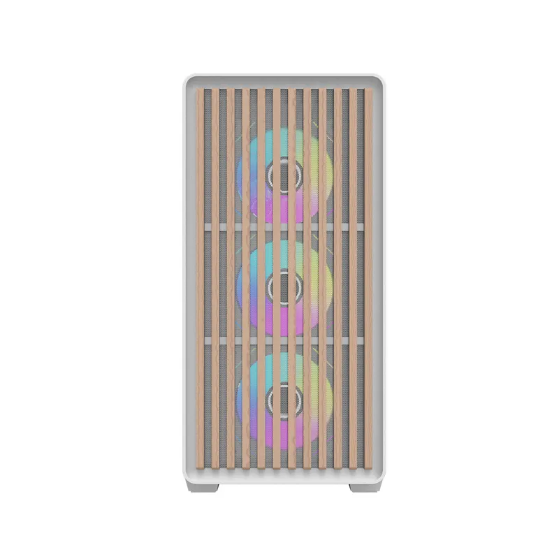 Darkflash DS900WD ATX arvutikorpus (valge) + 4 universaalset ventilaatorit