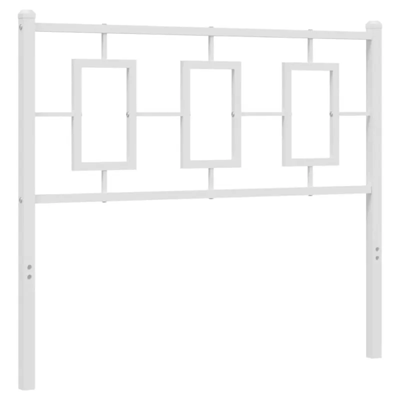 Metalinis pakaitinis galvūgalis, baltos spalvos, 100cm