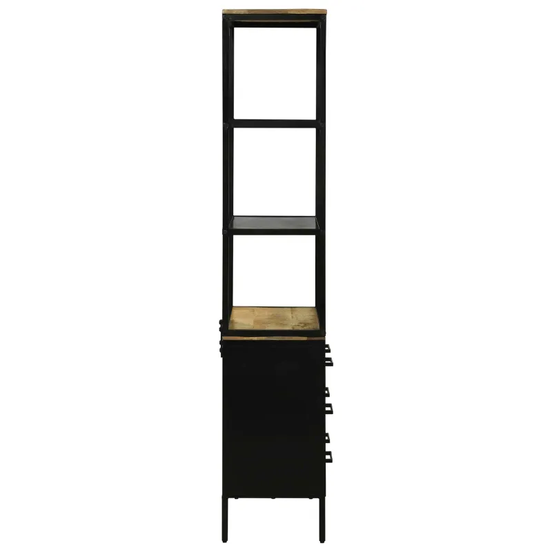 Aukštas spintelė Ruda 70 x 35 x 180 cm Kietas mango medis