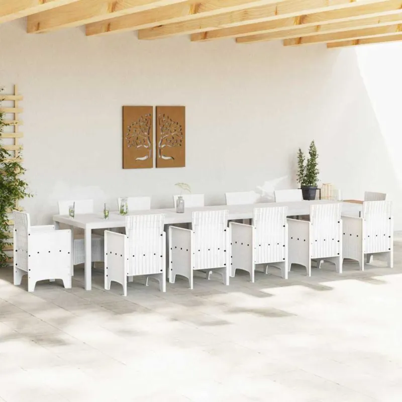 Sodo stalas Balta 400 x 100 x 73 cm poliratanas