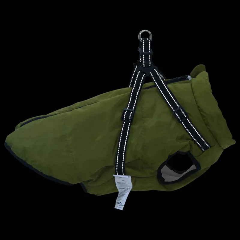 Šuns Kailinis Armijos Žalia L68 Fleece ir poliesteris