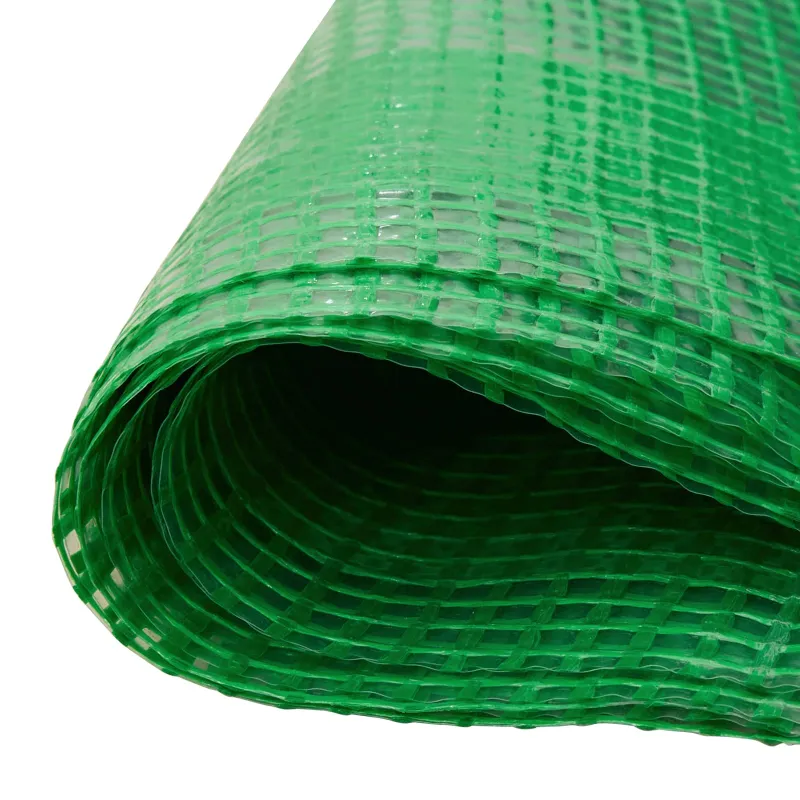 Tent su kilpom 2 vnt. Žalia 1,5 x 15 m 260 gsm PE
