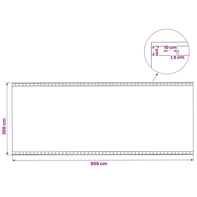 Tent su kilpom 2 vnt. Žalia 2 x 5 m 260 gsm PE