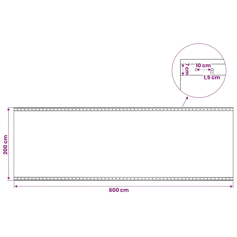 Tent su kilpom 2 vnt. Žalia 2 x 6 m 260 gsm PE