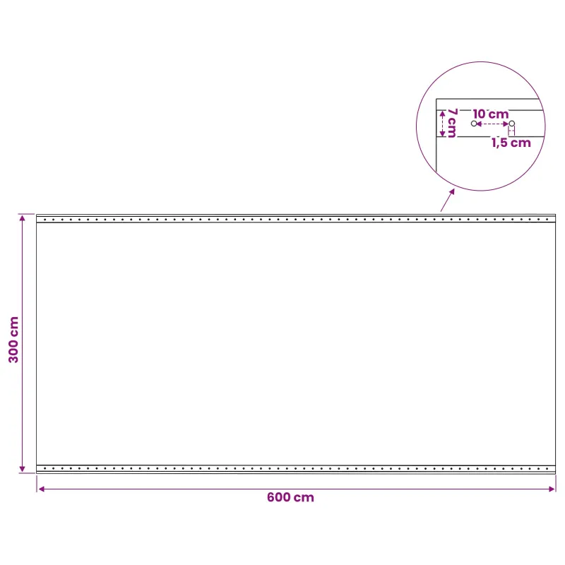 Tent su kilpom 2 vnt. Žalia 3 x 6 m 260 gsm PE