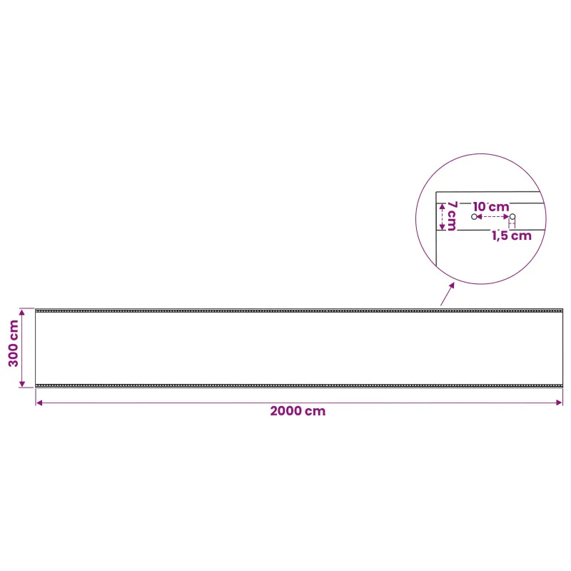 Tent su kilpom 2 vnt. Žalia 3 x 20 m 260 gsm PE