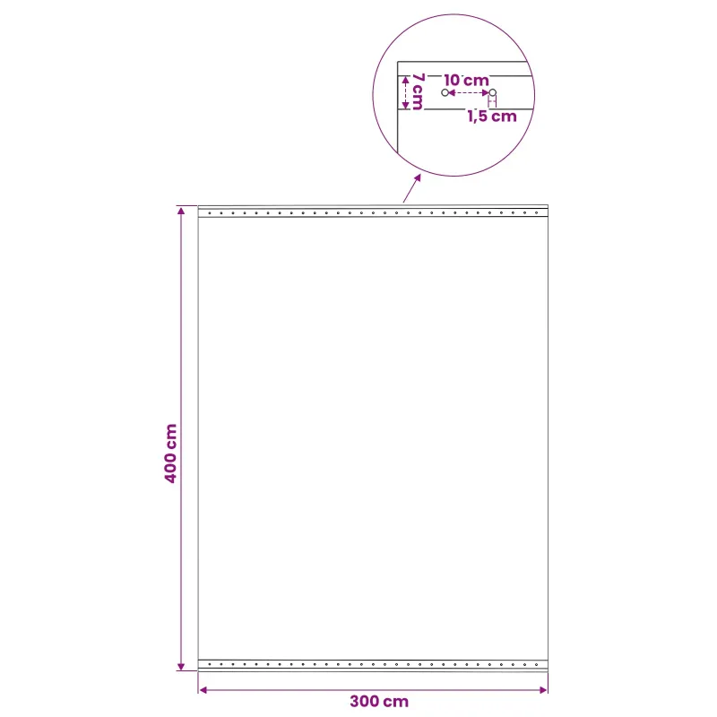 Tent su kilpom 2 vnt. Žalia 4 x 3 m 260 gsm PE