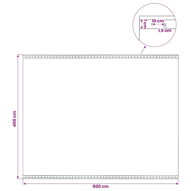 Tent su kilpom 2 vnt. Žalia 4 x 5 m 260 gsm PE