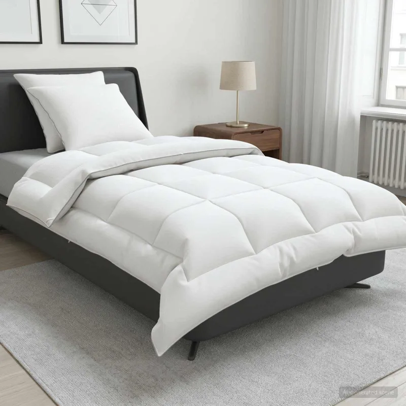 Antklodės ir pagalvių rinkinys 3 vnt. 155x220 cm Žiema 450 GSM