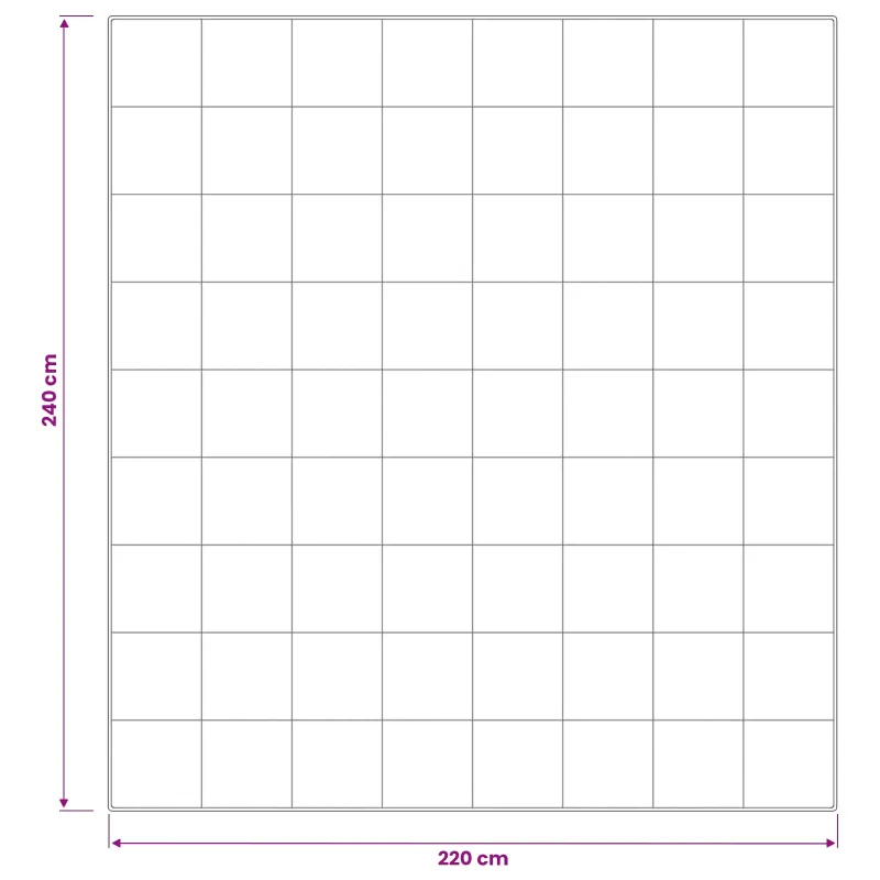 Antklodės ir pagalvių rinkinys 3 vnt. 220x240 cm Žiema 450 GSM