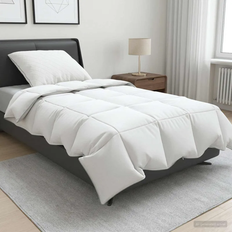 90% žąsies pūkų antklodės komplektas FULDA 2 pcs 135 x 200 cm