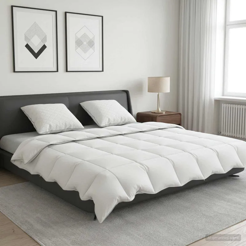 90% žąsies pūkų antklodės komplektas FULDA 3 vnt. 200 x 220 cm