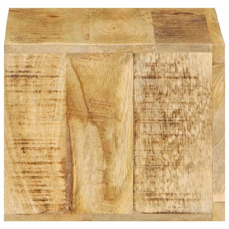 Šalia lovos spintelė Ruda 40 x 30 x 25 cm Kietas mango medis