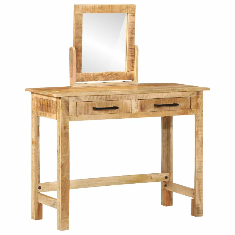 Makiažo stalas Ruda 100 x 40 x 120 cm Kietas mango medis