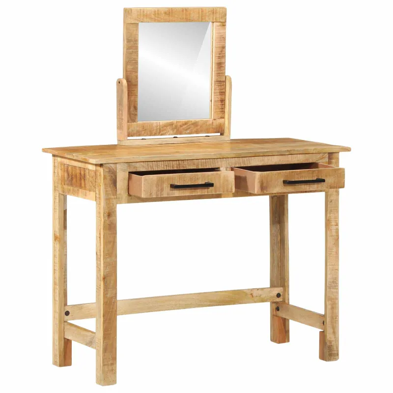 Makiažo stalas Ruda 100 x 40 x 120 cm Kietas mango medis