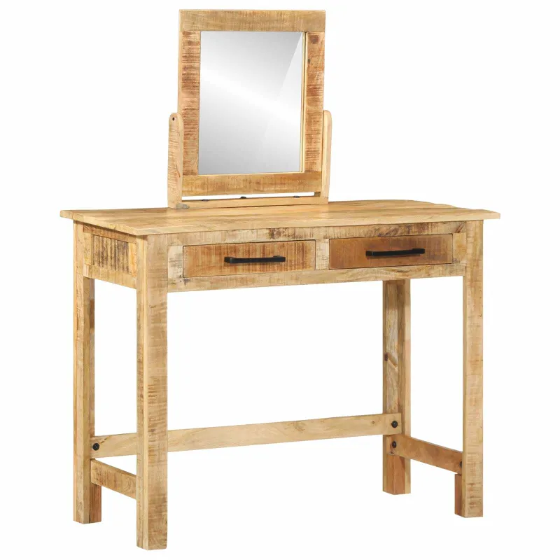 Makiažo stalas Ruda 100 x 40 x 120 cm Kietas mango medis