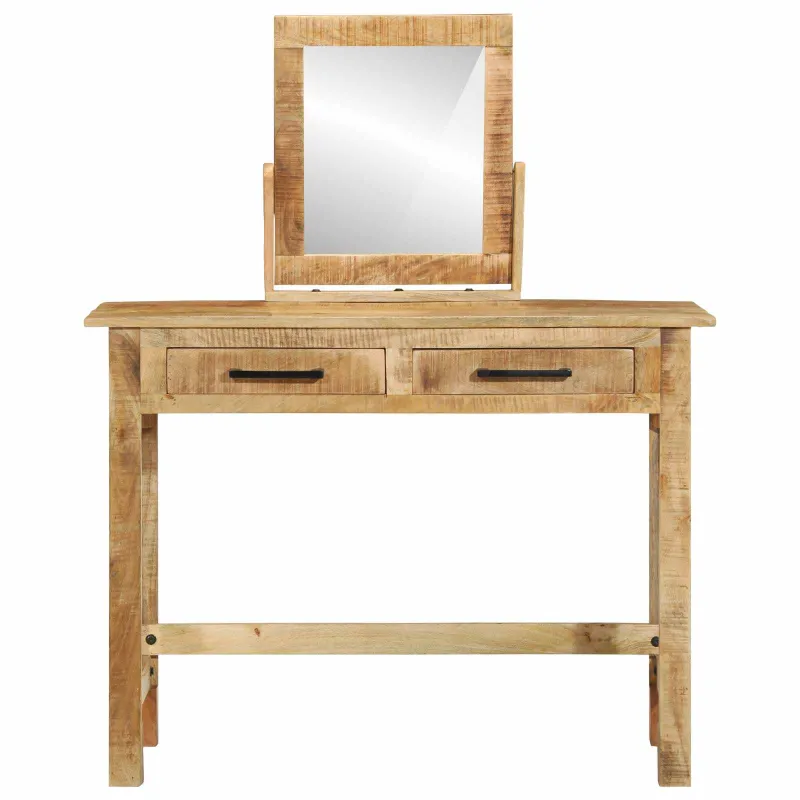 Makiažo stalas Ruda 100 x 40 x 120 cm Kietas mango medis