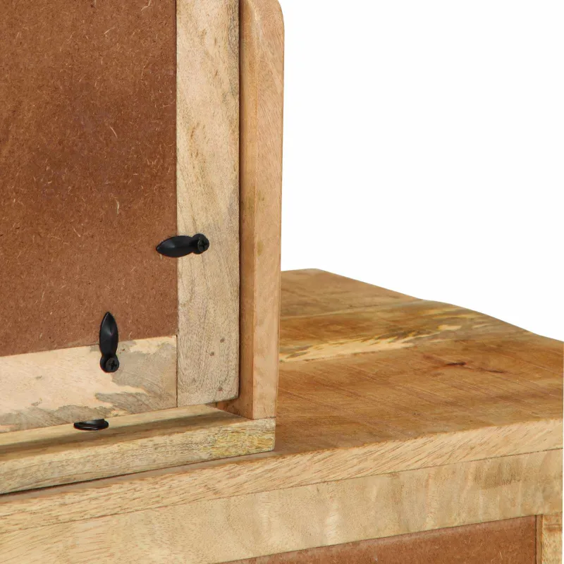 Makiažo stalas Ruda 100 x 40 x 120 cm Kietas mango medis